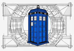 Tardis. tattoo idea