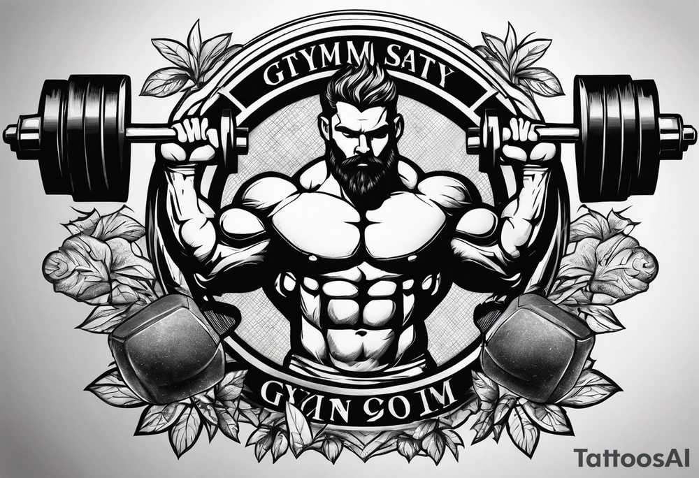 Gym logo tattoo idea