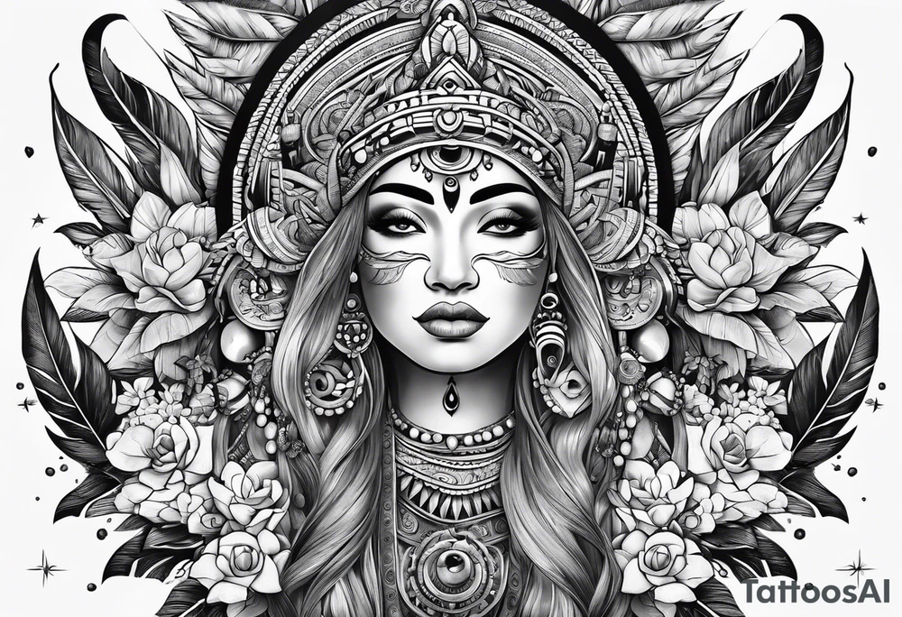 Pachamama tattoo idea