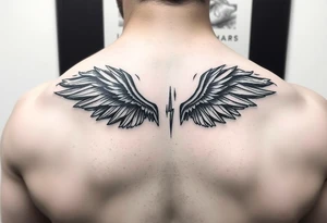OTF, paint brush stroke tattoo idea