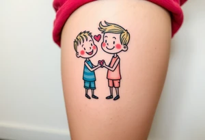 Boys love tattoo tattoo idea
