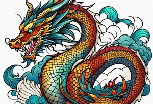 Dragon tattoo 
Japanese tattoo tattoo idea