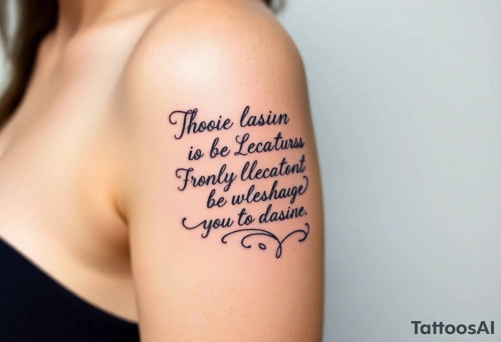 Quotes 
paintbrush tattoo idea