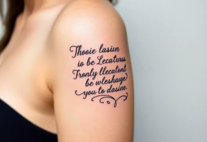 Quotes 
paintbrush tattoo idea