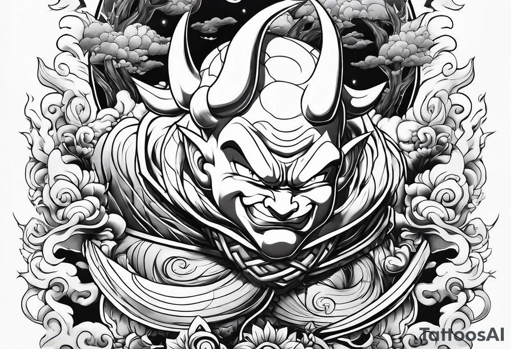 kid majin buu tattoo idea