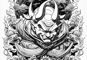 kid majin buu tattoo idea