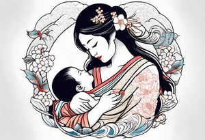 Breastfeeding tattoo idea