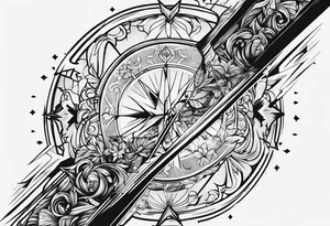 arrow only tattoo idea