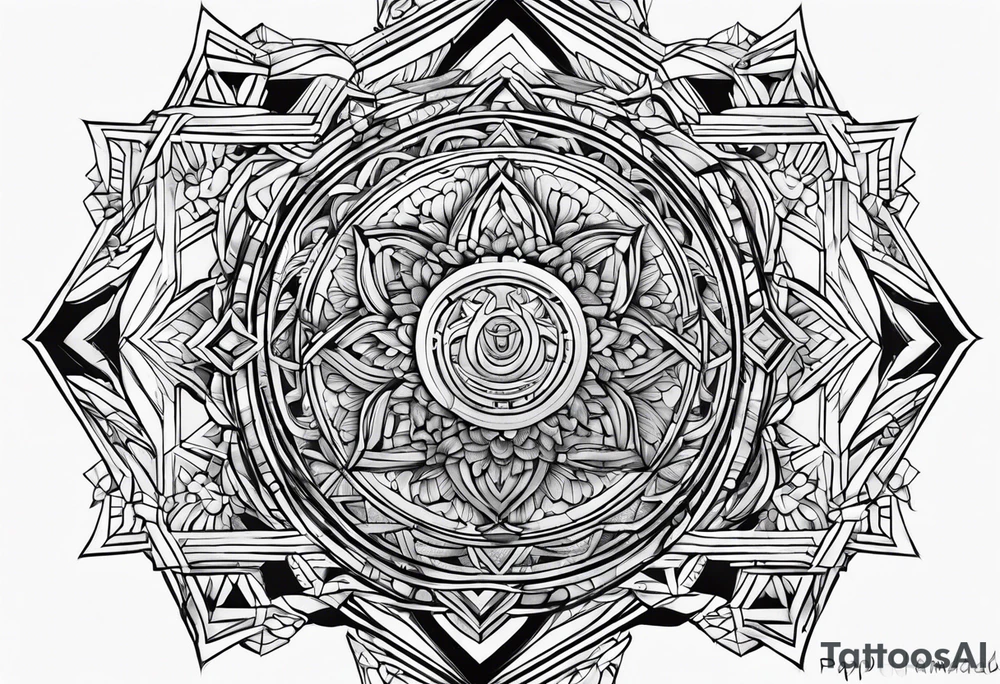 Papio hamadryas tattoo idea