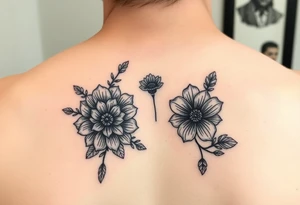 Best friend/neighbor that’s shares a driveway on walnut street that loves wildflowers and witchy things tattoo idea