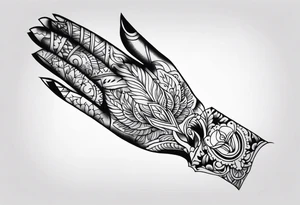 Hand tattoo tattoo idea