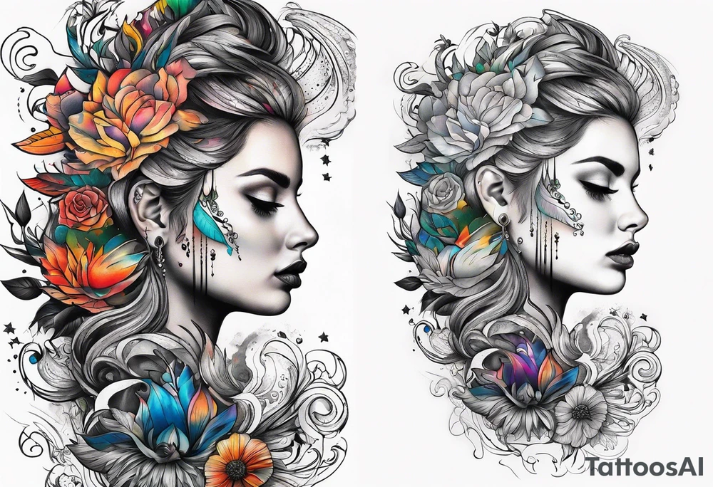 Scar tattoo design tattoo idea