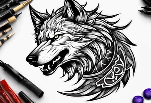 Fenrir tattoo idea