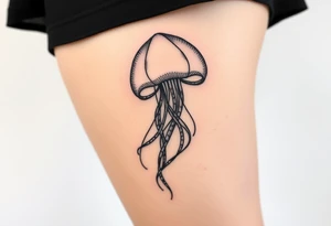 A big jellyfish tattoo tattoo idea