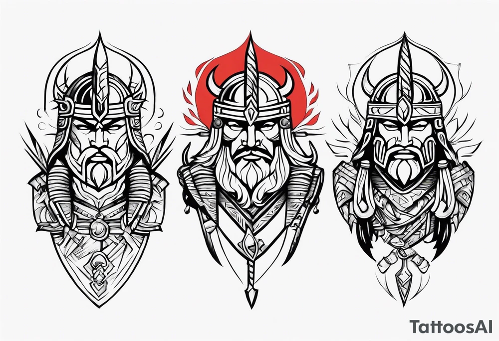 Way of the warrior tattoo idea