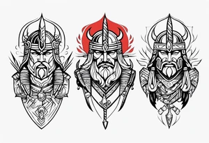 Way of the warrior tattoo idea