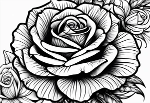 Chelsea, rose, name tattoo tattoo idea