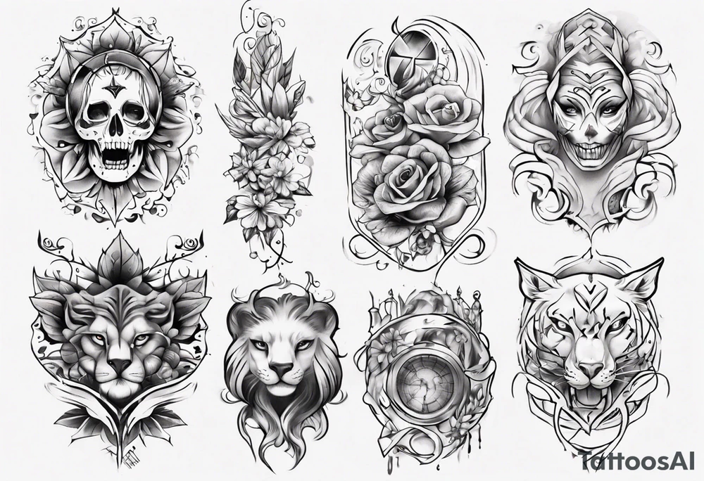 Female forearm tattoo family tattoo idea
