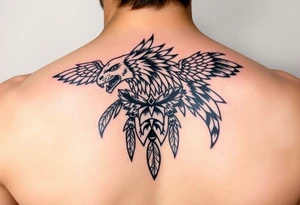 Native American totem animals tattoo idea