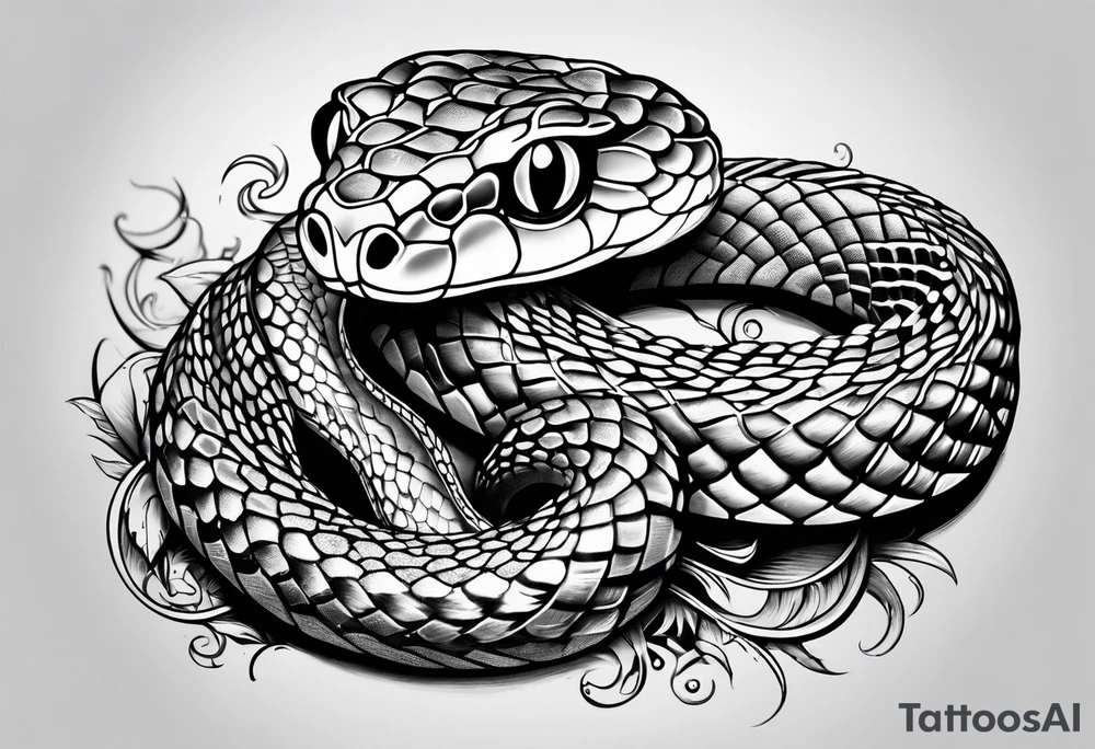 snake tattoo idea