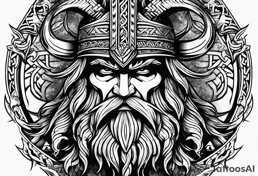 Viking mythology tattoo idea