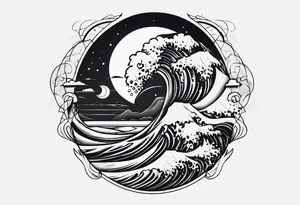 Stoicism up and birth and then surf the bottom tattoo idea