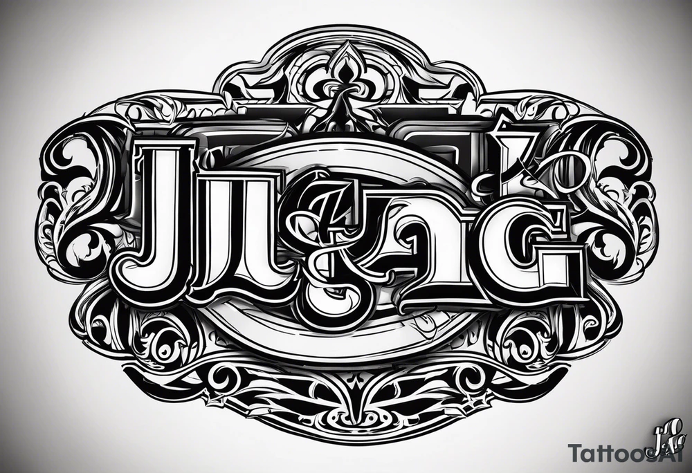 J.D.M
J.A.G
J.N.M tattoo idea