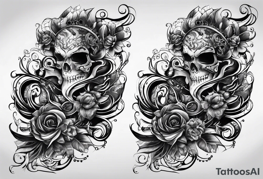 Number 7 tattoo idea
