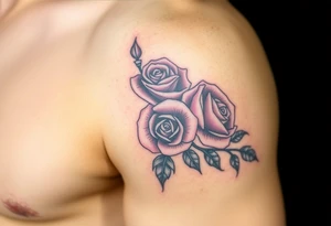Quotes , paintbrush, roses tattoo idea