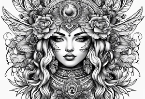 divine proportion tattoo idea