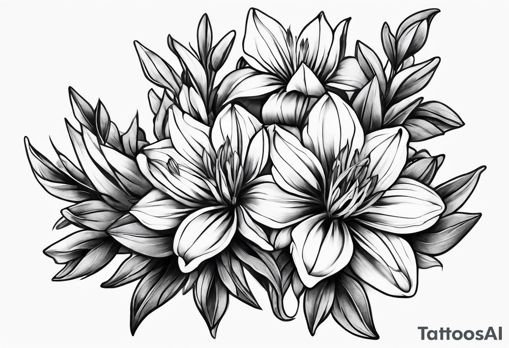 Indian paintbrush tattoo idea