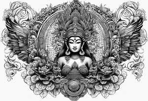 Bali gates to heaven tattoo idea