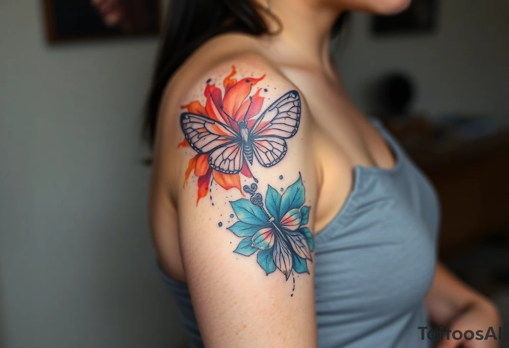 uma tatuagem que expresse a filosofia do bem e do mal tattoo idea