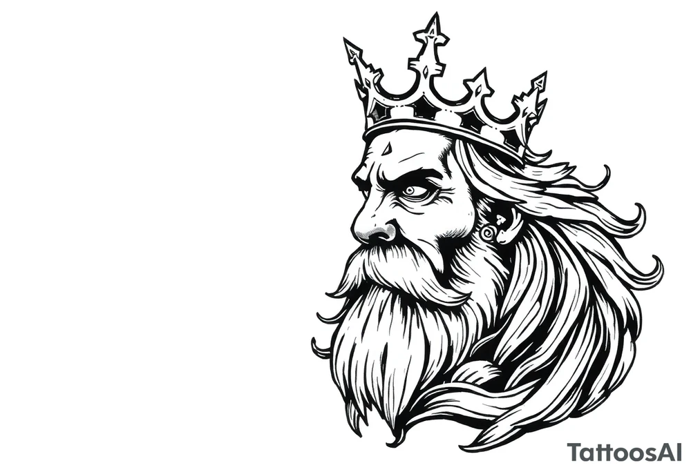 king salisse tattoo idea