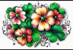 Clover and Pa tattoo idea