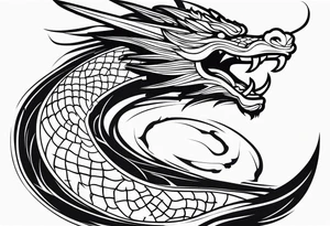 DRAGO GIAPPONESE tattoo idea