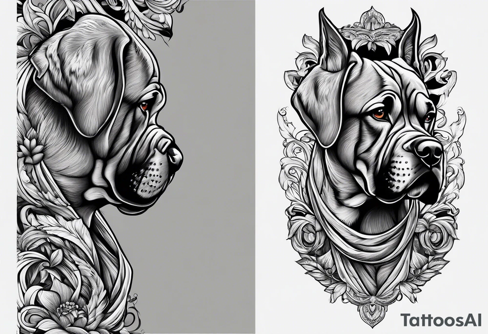 boxer tattoo idea
