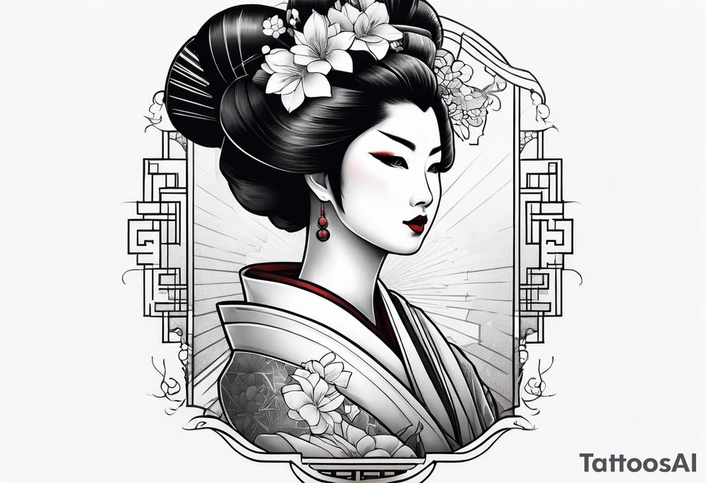 Geisha tattoo idea