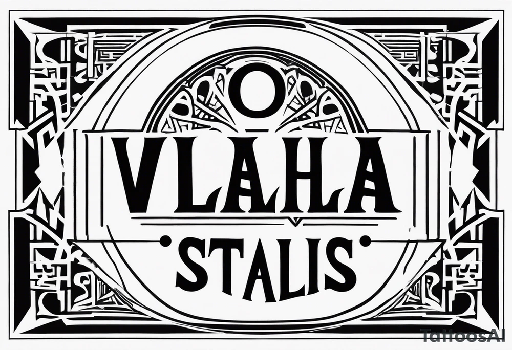 Valhalla stairs tattoo idea