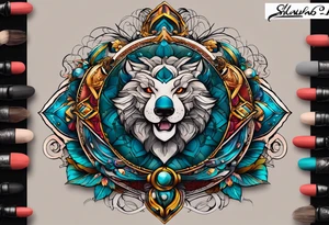 tetování padák, Slovan Bratislava, iniciály J.A.L., číslo 22 tattoo idea