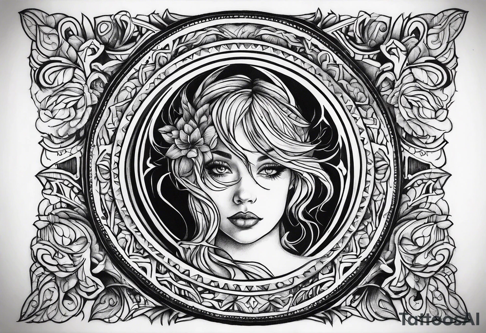 Small light in vast darkness tattoo idea