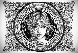 Small light in vast darkness tattoo idea