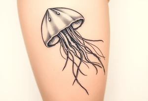 A big jellyfish tattoo tattoo idea