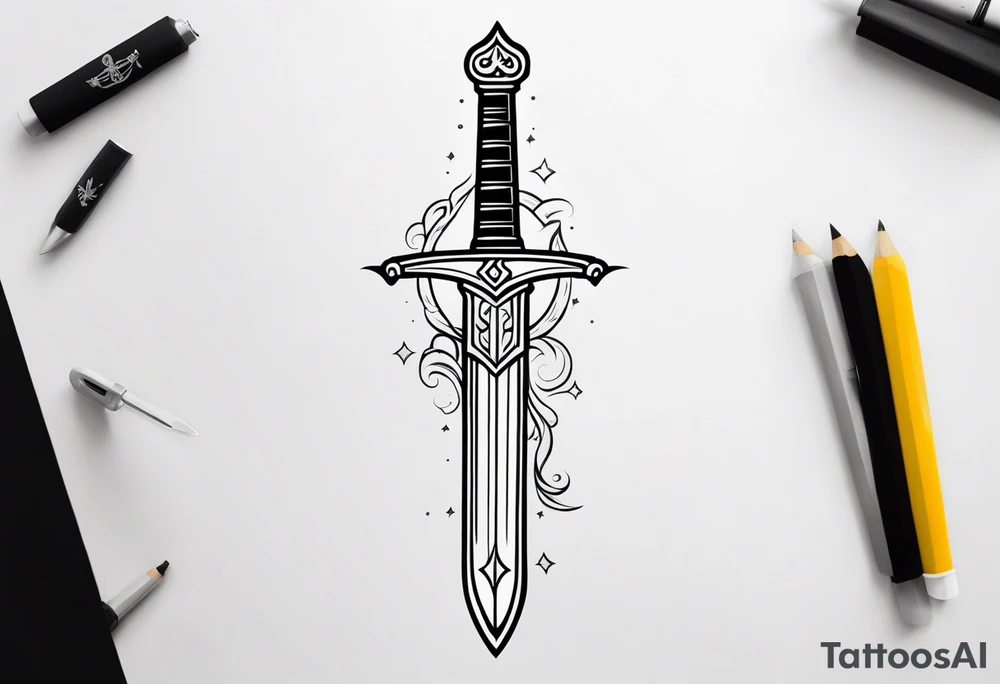 Sword tattoo idea