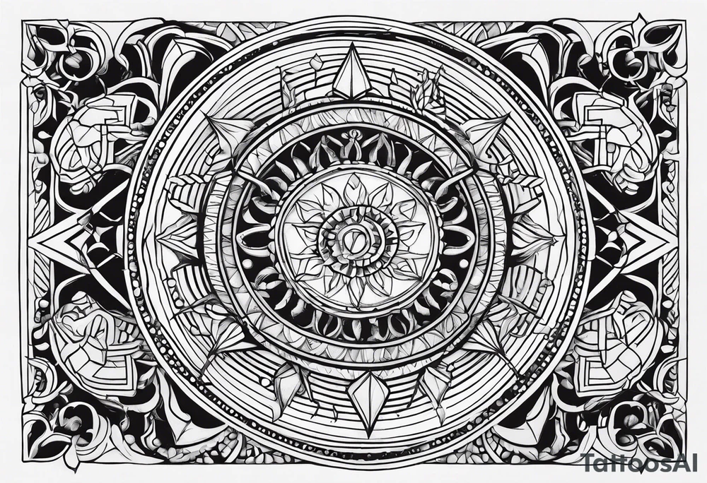Contraceptive tattoo idea
