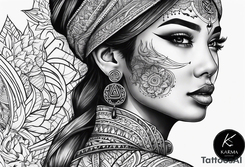 Word Karma tattoo idea