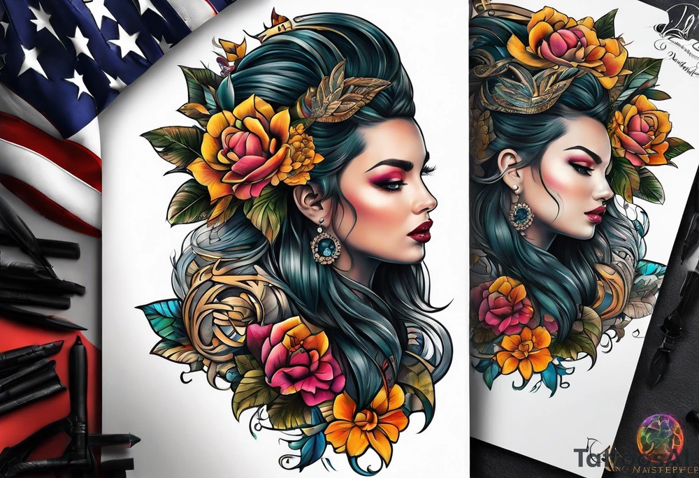 People tattoo idea
