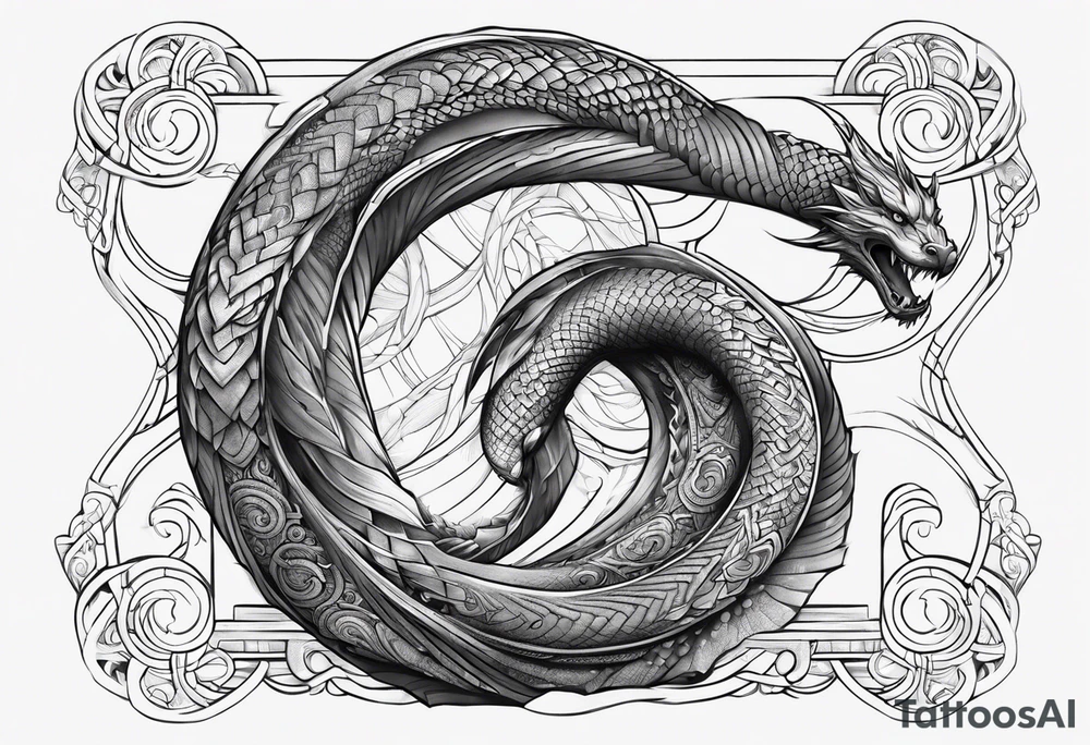 Jörmungandr, wrap around arm tattoo idea