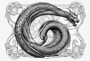 Jörmungandr, wrap around arm tattoo idea