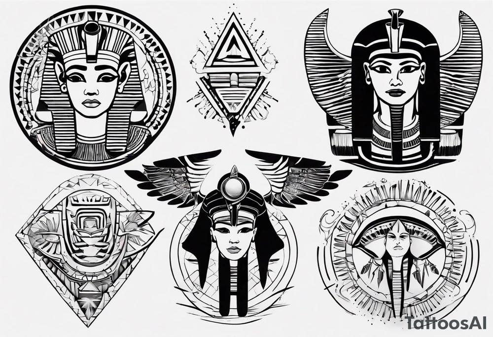 Egyptian tattoo idea